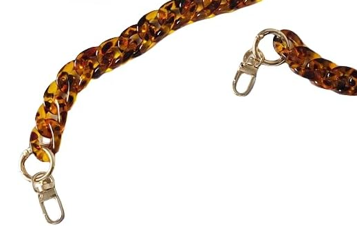 Acrylic Resin Chain for Purse,Handbag Decoration Chain Strap,Bag Accessories Chain Charms