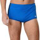 Speedo Men's Poly Mesh Square Leg Swimsuit, MEdium