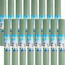 16 Pack 3 mm Thin Yoga Mats Bulk, Lightweight PVC Exercise Mats Non Slip Workout Fitness Pads for Yoga Pilates Stretching Classes Gym Home Studio, Easy to Clean (Matcha Green)