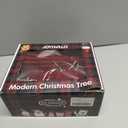 Joyhalo Tabletop Christmas Trees, Set of 3 Velvet Christmas Trees Indoor Xmas Decoration Centerpieces for Table, Mantel, Holiday, Party and Home Decor, Red