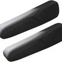 Black Leather Armrest Arm Rest Cover Upholstery for Honda CR-V 07 08 09 4-Door.