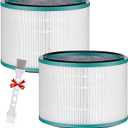 2 Pack Air Purifier Filter Replacements for Dyson HP01, HP02, DP01 Desk Purifiers - Compatible with Part # 968125-03