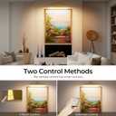 Afyuol Picture Lights Wall Light 16in CCT Gallery Light | Battery Operated, Timer, Remote Control, Adjustable Brightness, Long Lasting, for Wall, for Paintings, for Living Room, Art, Dartboard, Decor