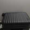 TRIPS EON 20-Inch Carry-On Lightweight Durable Hardside 8-Wheel Spinner Cabin Size Luggage, Black