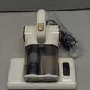 FEPPO Mattress Vacuum Cleaner, 16Kpa Bed Vacuum Cleaner with 253.7nm UV-C Light, 140F Heat, HEPA Filter & Ultrasonic, Versatile Handheld Vacuums for Bed, Sofa, Couch, Crib(Corded, 500W) (White)