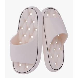 Quick Drying Shower Shoes Men Lightweight Shower Slippers with Drain Hole Soft Women Bathroom Slippers for Gym, Spa, Pool Anti-Slip Shower Shors Home Bathing Slipper Sandals 36-37