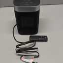 Small Portable Space Heater for Indoor Use - VOCRS 1500W PTC Electric Heater with Thermostat, Remote Control, 12H Timer, Eco and Fan Mode, Rapid and Safe Heating for Bedroom, Office