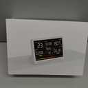 16 in 1 Air Quality Monitor Indoor 7" Large Display 9 AQI+7 Alerts, CO2 Monitor Air Quality Tester for CO2, TVOC, PM2.5 PM1.0 PM10, HCHO Temperature Humidity AQI & Time Air Quality Meter for Home