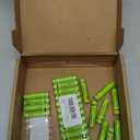 Brightown 12-Pack Rechargeable AAA Batteries, 600mAh NiMH Precharged Triple A Solar Batteries for Solar Lights and Household Devices, Low-self Discharge, Up to 1200 Cycle Times, UL Certified, 1.2V