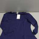 RUMIA Womens Fall Dress Crew Neck 3/4 Sleeve Bodycon Party Club Mini Dresses (Large, Navy)