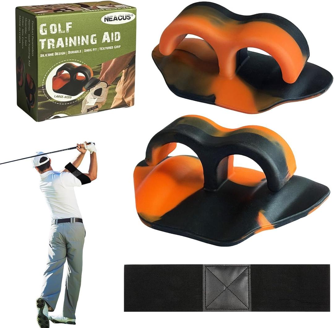 Golf Grip Trainer - Correct Posture Golf Swing Trainer Auxiliary Tool, Grip Trainer Golf Is Suitable For Indoor And Outdoor Grip Swing Practice.