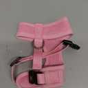 EcoBark Dog Harness  EcoFriendly Max Comfort Harnesses  Luxurious Soft Mesh Halter  Over the Head Harness Vest No Pull and No Choke for Puppy, Toy Breeds & Small Dogs (Small, Baby Pink)