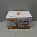 Fajiabao Wooden Montessori Toys for 1 Year Old Boy 4 in 1 Toddler Learning Toys with Number Maze, Pounding Bench, Xylophone, Fishing Game Baby Sensory Toys Birthday Gifts for 1+ Year Old Boys & Girls