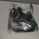 LYANER Women's Wraped V Neck Ruched Sleeveless Tank Leotard Bodysuit Top (Black)