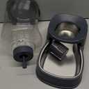 Gardner Pet Automatic Dog Water Dispenser Gravity Stainless Steel Water Waterer Feeder, 100% BPA-Free Large Capacity Water Feeding Bowls for Medium & Large-Sized Dogs Cats Other Pets -(1 Gallon) (Dark Grey)