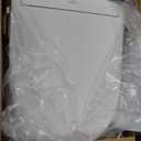 TOTO WASHLET S5 Electronic Bidet Toilet Seat with Instantaneous Water Heating, PREMIST and EWATER+ Wand Cleaning, Round, Cotton White - SW3445#01