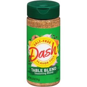 2 x Dash Salt-Free Seasoning Blend, Table Blend, 6.75 Ounce (EXP 06/08/28)