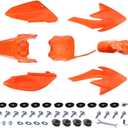 PRO BAT 7 PCs Plastic Fender Fairing Kit 110cc 125cc Pit Bike Coolster CRF70 70F CRF, Orange
