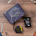 Dad Tape Measure Gifts from Daughter Son Kid Fathers Day Gift Father Stepfather Grandpa Papa Birthday Christmas Gifts Set No One Will Measure Up to You Tape 16 FT (Dad Love)