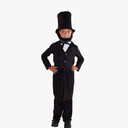 Morph Costumes Abraham Lincoln Costume For Kids - Presidents Day Halloween Outfit For Boys, Historical Dress Up, M