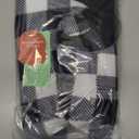 Kuoser Dog Winter Coat, Windproof Dog Fleece Jacket British Style Plaid Cold Weather Doggie Vest Coats, Reversible Cozy Warm Pet Clothes Apparel for Large Size Dogs L (White)