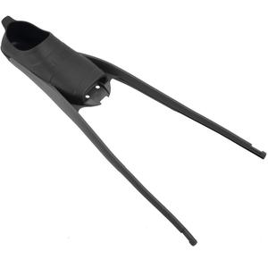 SEAC Motus Fin Foot Pocket  Comfortable, High-Performance Foot Pocket for Freediving and Spearfishing Fins (4.5-5.5, Black)