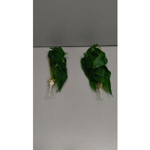 2 PCS Artificial Calla Lily Silk Leaves Plant Fake Bonsai Flowers Greenery Plants for Indoor Outdoor Home Office Bedroom Table Centerpieces Party Decoration