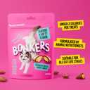 Bonkers Cat Bites, Crunchy & Soft Seafood & Eat It! Flavor Treats, Low Calorie, Training or Food Topper, 3 OZ Resealable Bag for All Breeds and Ages (BBD AUG 10/2027)