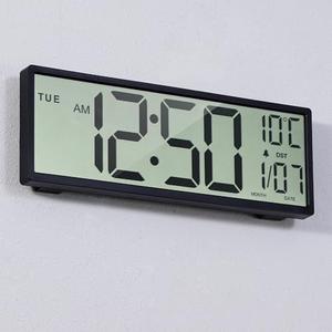 Henescribe 15" Large Digital Wall Clock Battery Operated Black, Clock with Large Display Numbers, Calendar, Auto DST, Clocks for Living Room, Kitchen, Office, Bedroom Henescribe 15" Large Digital Wall Clock Battery Operated Black, Clock with Large Display Numbers, Calendar, Auto DST, Clocks for Living Room, Kitchen, Office, Bedroom