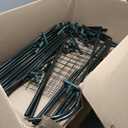 Miracle-GRO 4'8" x 29" x 6'5" Outdoor Mini Walk-in Greenhouse Plant Tent, All-Season Small Walk-in Plant Growth Accelerator with 4 Wire Shelves, Clear