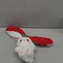 Emoin Bunny Stuffed Animal Reversible Cuddle Strawberry Bunny Plush Transformed Rabbit Toy Plush with Zipper Easter Bunny Plushies Gifts for Baby Boys Girls-7Inch