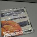 Fall Pumpkin Pillow Cover 18x18 Fall Decor Cushion Cover Autumn Stripe Throw Pillow Cover Thanksgiving Farmhouse Decorative Cushion Cases 18x18 Set of 4 (Dark Tones)