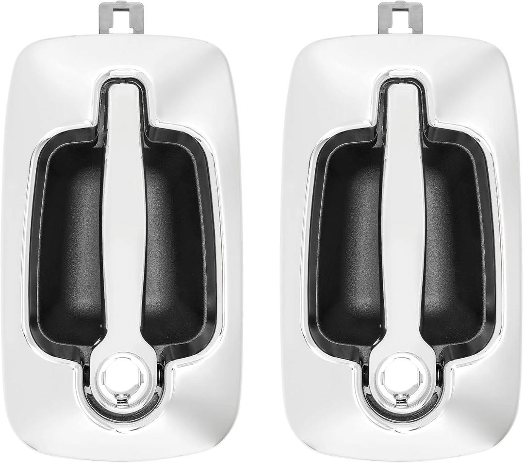 Exterior Door Handles, Compatible with 2003-2014 International 7300 7400 7500 7600 4200 8600 4400 8500 7700 4100 Prostar CXT MXT RXT 2587515C1 | Outside Front Left Driver Side & Right Passenger Side