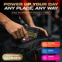 Creatine Monohydrate Gummies for Men & Women, 9000MG Creatine Gummies Sugar Free - Mixed Flavored with L-Taurine, BCAA 2:1, B12 B6 for Boost Strength, Focus & Endurance, Vegan, Non-GMO, 120pcs (EXP 11/23/27)