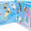 Melissa & Doug Poke-a-Dot! Whos in the Ocean? Interactive Children's Board Book with Buttons to Pop, Educational Sensory Toy for Toddlers & Preschoolers Ages 3+ - FSC Certified