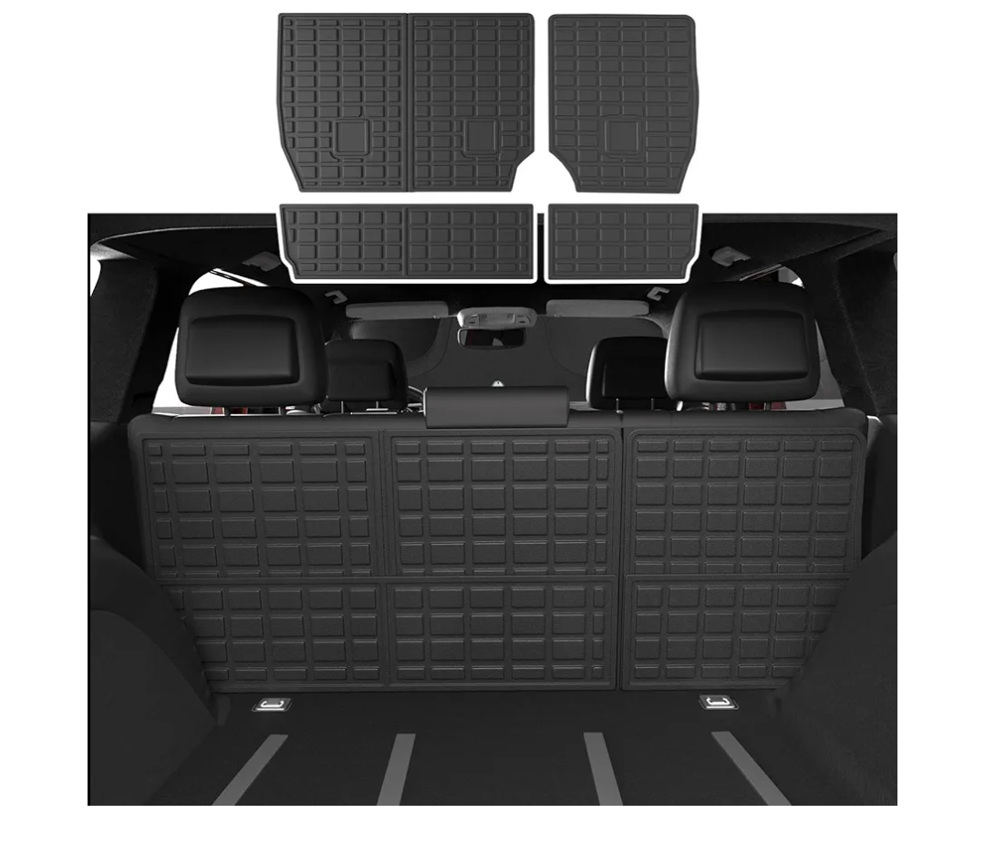 Backrest Mat Compatible with 2011-2021 Jeep Grand Cherokee Cargo Liner TPE Back Seat Protector Replacement for 2011-2021 Jeep Grand Cherokee Accessories (Backrest Mat)