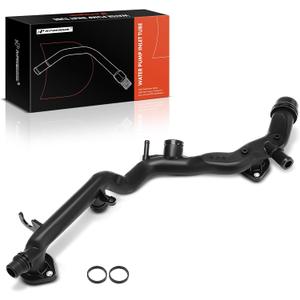 A-Premium Engine Water Coolant Hose Pipe Compatible with Audi Q7 2011-2015, S4 2010-2012, S5 2010-2011, 3.0L