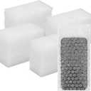 200Pack Bubble Out Bags 4"x 8" Clear Bubble Pouch Bags, Bubble Cushioned Pouches for Moving, Shipping and Storage, Double Walled Cushioning Pouch Bags Thickening Shockproof Foam Bags