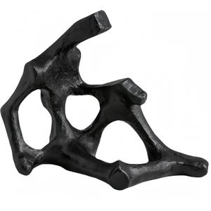 WAZAIGUR Simple Modern Black Abstract Sculptures Statues Table Shelf Decor for Home, Desk, Living Room and Office