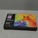 72 Colors Acrylic Paint Markers, Dual Tip with Fine Tip and Brush Tip Pens for Stone, Wood, Canvas, Glass, Ceramic, Metal, Rock, Fabric, DIY Art Projects