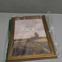 Gold Framed Vintage Wall Art for Room Decor Natural Landscape Wall Decor Rustic Farmhouse Canvas Prints Painting for Living Kitchen Room Bedroom Desktop Artwork 12x16 Inch (country)