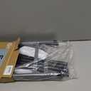 STORAGE MANIAC Expandable Shoe Rack, 8 Pairs Stackable Small Shoe Rack, Metal Adjustable Shoes Organizer for Closet, Entryway, Hallway, Garage, Front Door, Shoes Shelves, Black 2 Tier