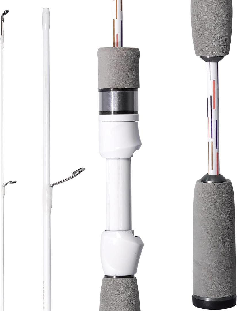 Kilitn Fishing Rod, 2-Piece Rods, Spinning & Casting, Carbon Graphite Blank Fishing Poles with Comfortable EVA Handle for Freshwater or Saltwater Fishing, (Spinning 6FT)