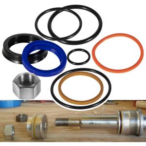 (2 Pack) 6803329 7137769 Hydraulic Lift Cylinder Seals Kit, Replace for Skid Steer Lift Hydraulic Cylinder Seal Kit, Fit for Bobcat 444, 500, 520, 530, 533, 540, 542B, 643, 731, 743