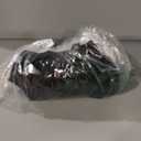 Men's Cargo Pants Casual Workout Joggers Stretch Sweatpants Elastic Drawstring Hiking Tactical Pants with 6 Pockets (Large, Black)