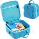 Carrying Case Compatible with Little Tikes Story Dream Machine, Portable Storage Case for Books, Character and Other Accessories - Suitable for Travel and Home Storage (Blue)