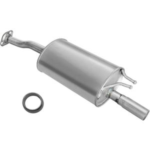 Rear Exhaust Muffler Compatible With 2006-2011 Honda Civic 1.3L/1.8L Muffler Exhaust