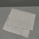 NICETOWN Cafe Curtains 30 inch Length, Rod Pocket & Back Tab Natural Linen Blend Privacy with Light Filtering Short Window Treatments for Kids Room, W29 x L30, 2 Panels