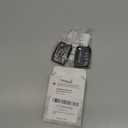 Puroma 2 Pack TSA Approved Luggage Locks, 4 Digit Combination Travel Cable Locks Resettable Code Lock with Zinc Alloy Body for Suitcase, Toolbox, Backpack, Bag, Gym Locker (Black)