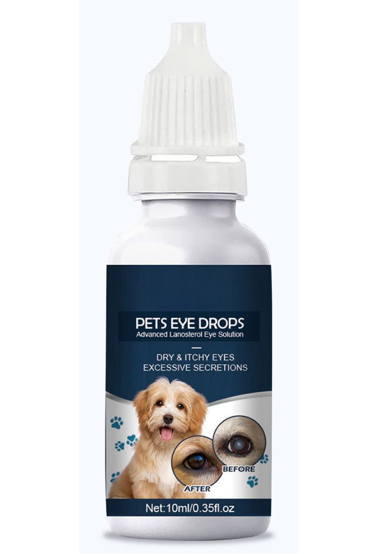 MGDYSS Cataract Drops for Pets, Safe & Gentle Dog Eye Drops, Improve Cataracts and Eye Vision, for Dogs, Cats, Horses, Rabbit